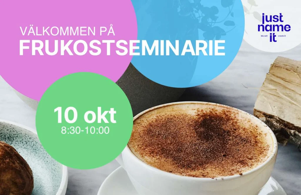 Välkommen på frukostseminarie den 10:e oktober